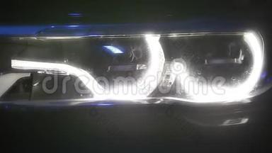 宝马7系自适应LED光学，近景，彩光和烟雾